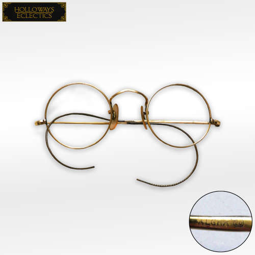 12ct Gold Algha 20 Eye Glasses