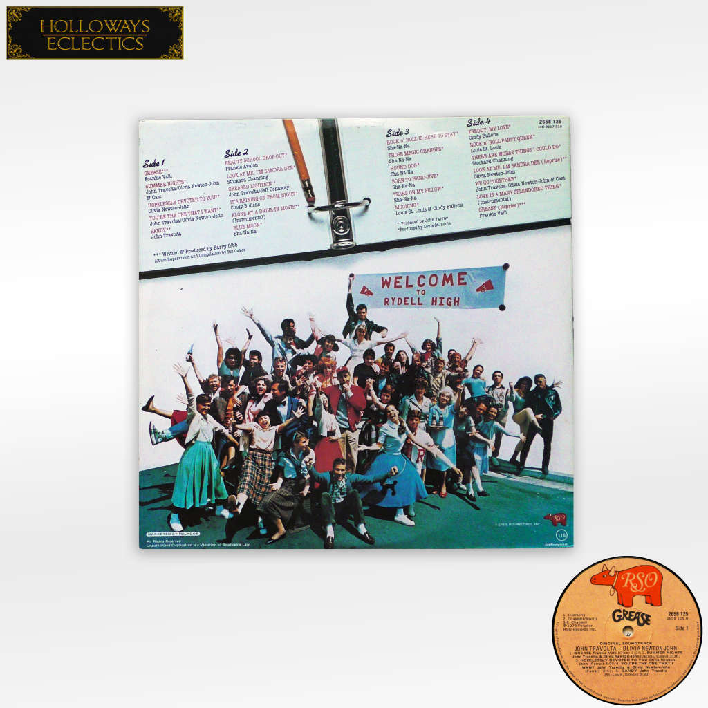 Grease Double Vinyl LP