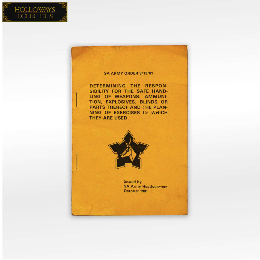 SADF 1975 Angolan Civil War Memorabilia Set