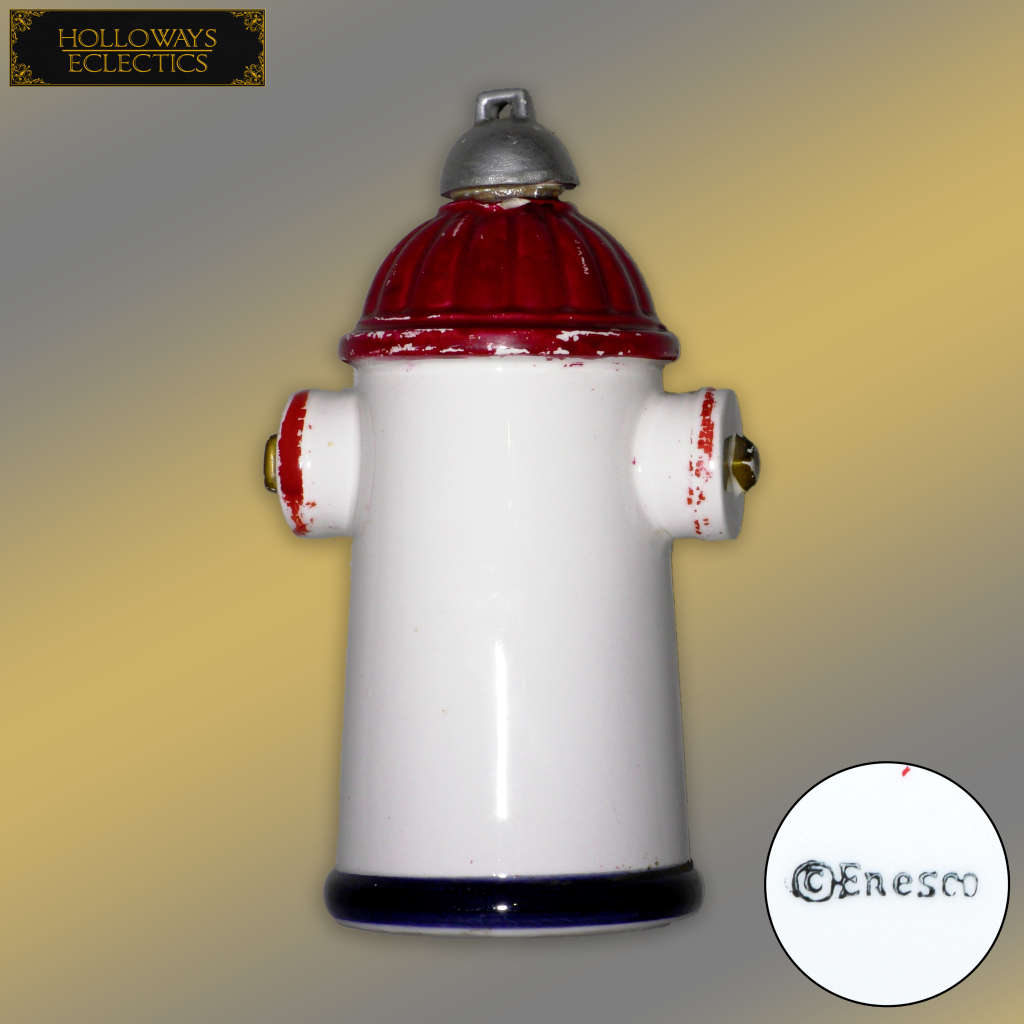 Vintage Bulldog Fire Hydrant Decanter
