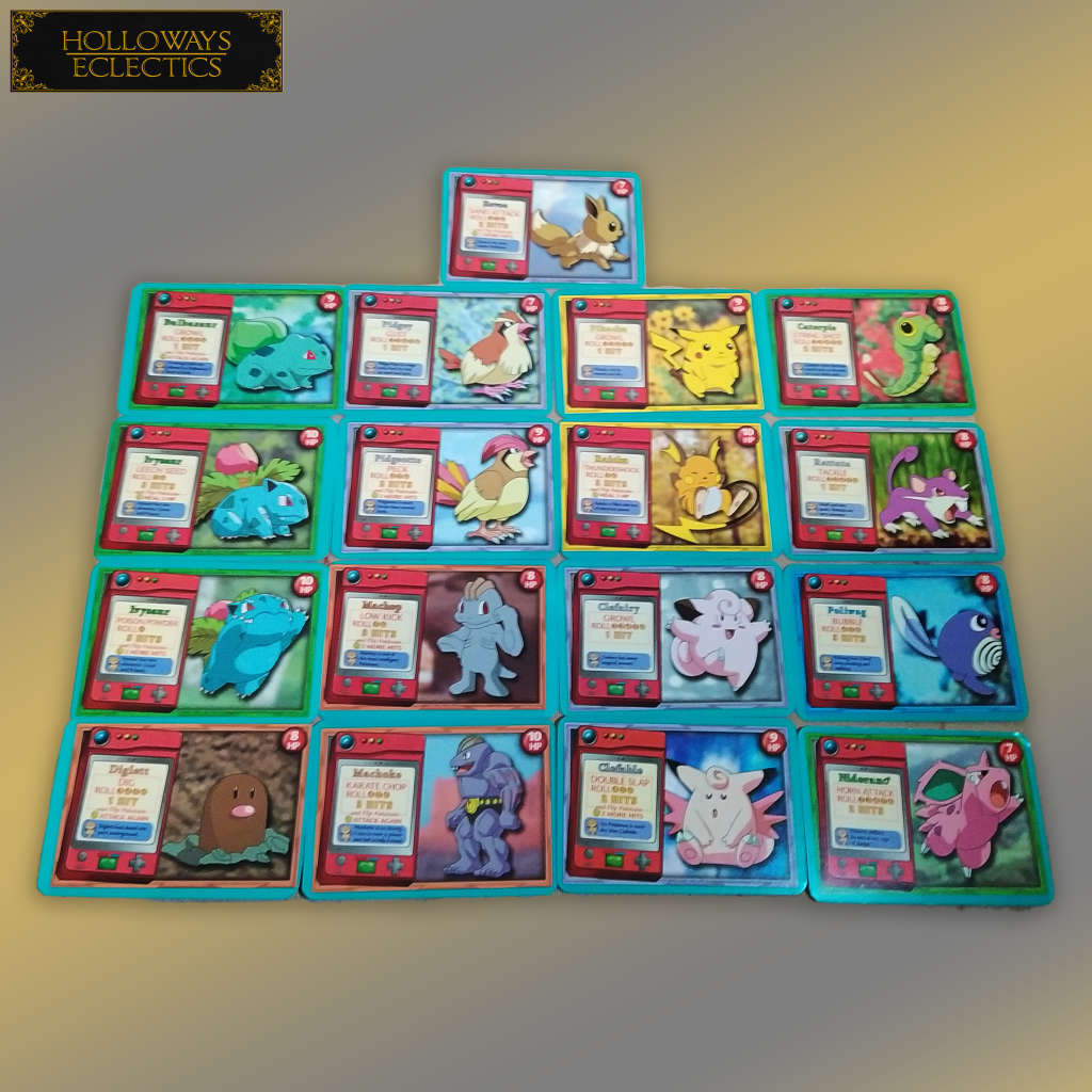 Pokemon JR Cards And Boulder Badge