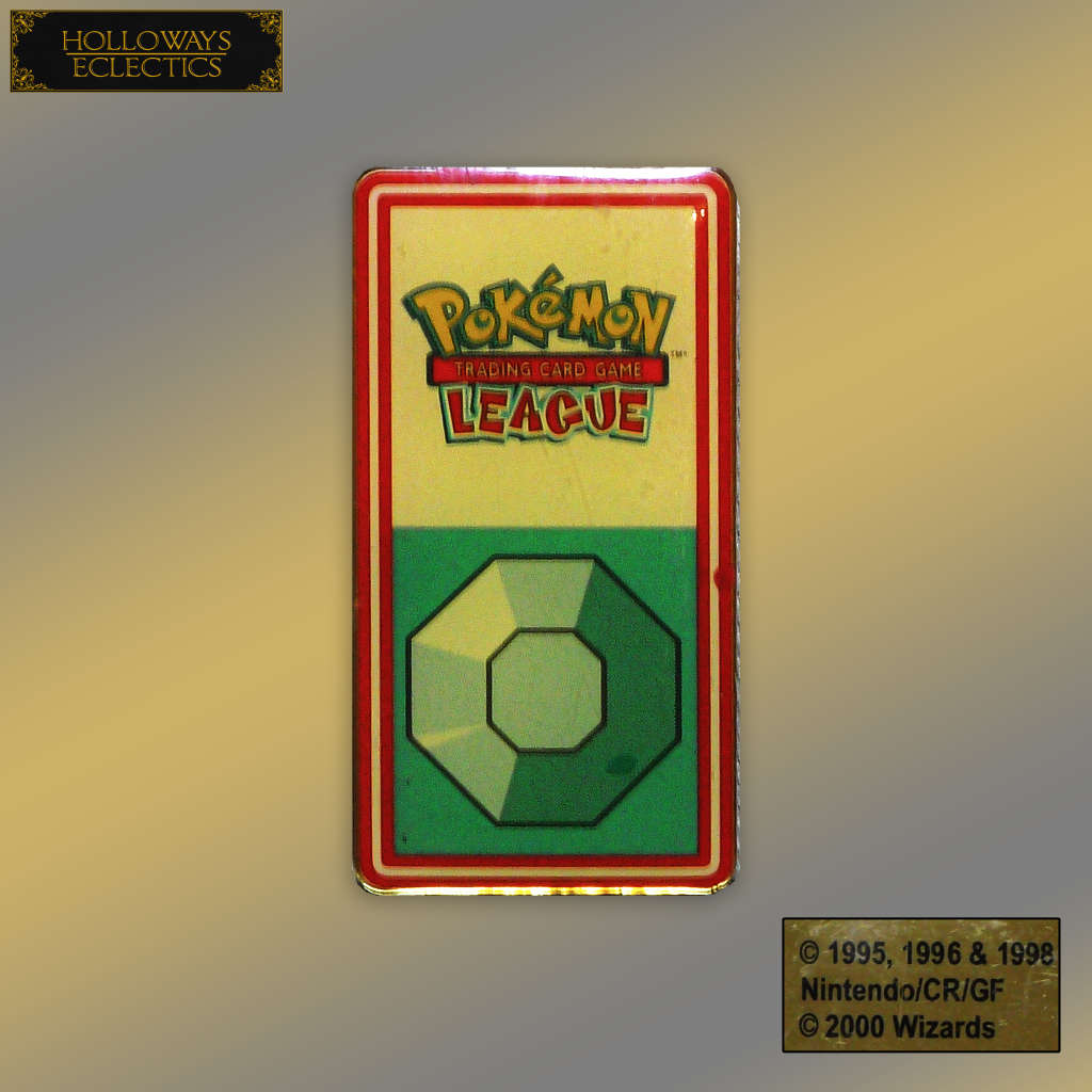 Pokemon JR Cards And Boulder Badge