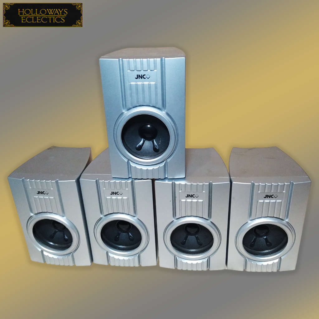 JNC DVD Player With Surround Sound Speakers And Subwoofer