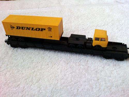 Lima Dunlop Lorry  & Carrier Wagon