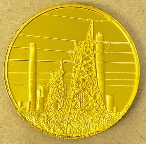 ESKOM GOLD COMMEMORATIVE COIN