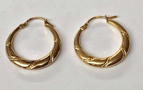 9ct Yellow Gold Earrings
