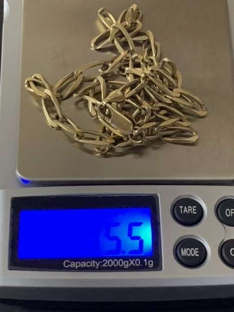 Necklace-9ct Yellow gold