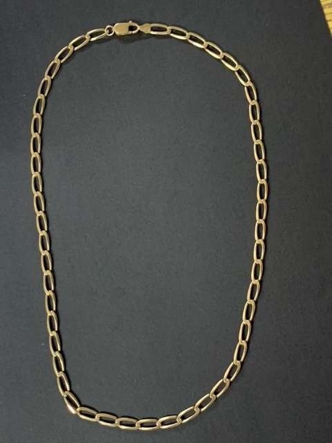 Necklace-9ct Yellow gold