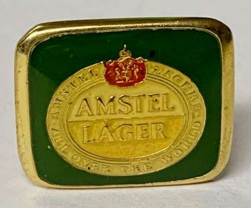 Vintage Amstel Cufflinks with Enamel