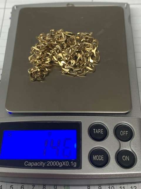 Necklace-9ct Yellow gold