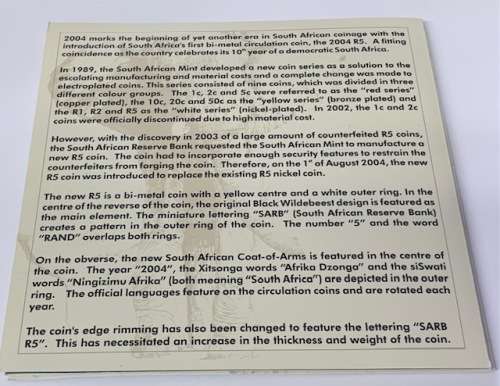 2004 Uncirculated Coin Set - Still Sealed