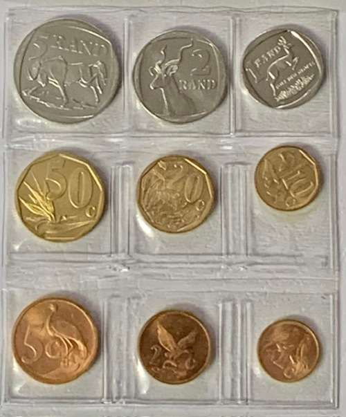 2001 SA Mint Pack Set - Circulated Coin Set - Still Sealed