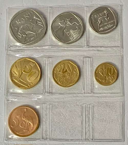 2002 SA Mint Pack Set - Circulated Coin Set - Still Sealed