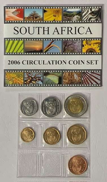 2006 SA Mint Pack Set - Circulated Coin Set - Still Sealed