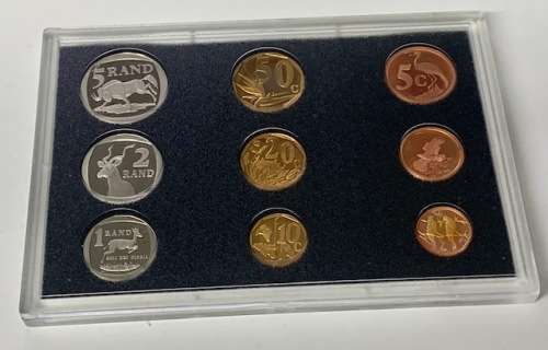 2002 S A Proof Set in Original SA Mint Box