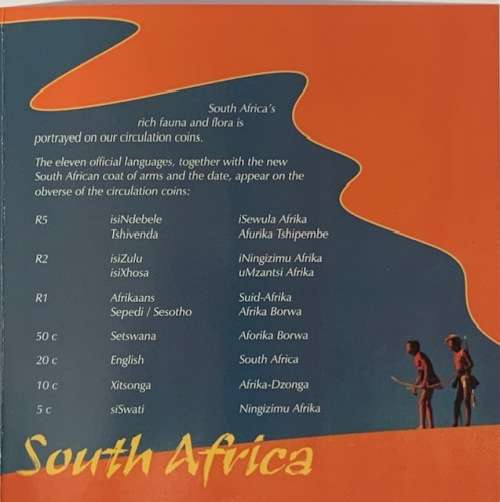 2002 S A Proof Set in Original SA Mint Box