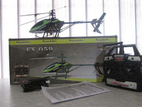FX059 Fixed Pitch Heli 2.4Ghz  (free postage) + free training kit