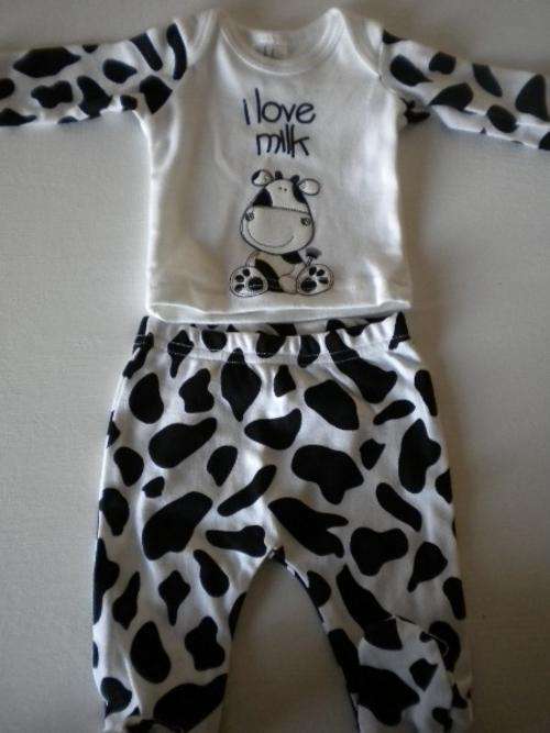 Baby I love milk matching set