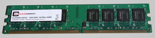 1 GB DDR2 667MHz DIMM RAM Desktop Memory Modules
