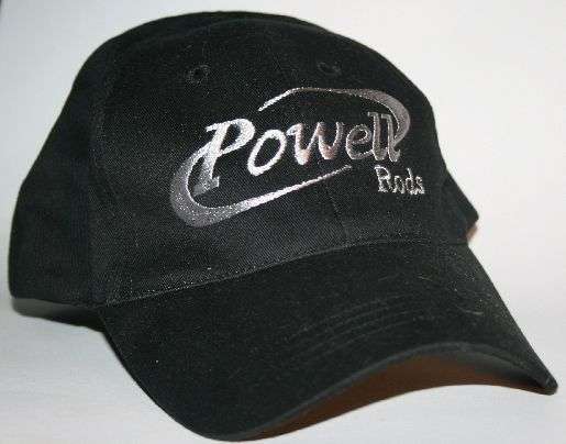 Powell Rods Black Peak Cap