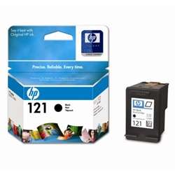 Original HP 121 (CC640HE) BLACK ink cartridge