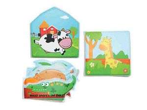 SNOOKUMS EDUCATIONAL SQUEAKY BATH TIME BOOK