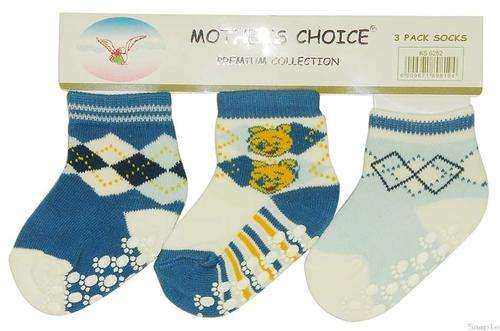 Non slip 3 Pack Socks