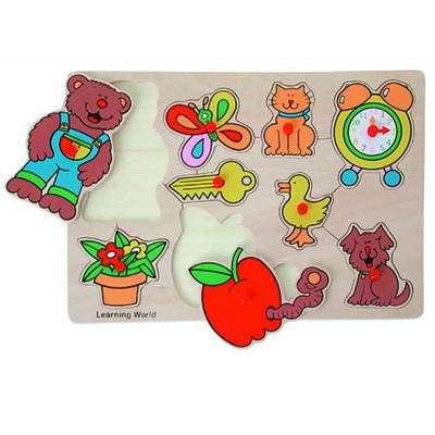 SNOOKUMS WOODEN PUZZLE - LEARNING WORLD