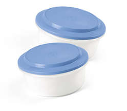 Tupperware SALE plate o bowl 1.9l & 1.5L RED AND YELLOW LIDS NOT BLUE