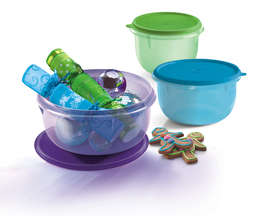 Tupperware handy bowl set 1L, 2L & 3.3L FREE SHIPPING!!