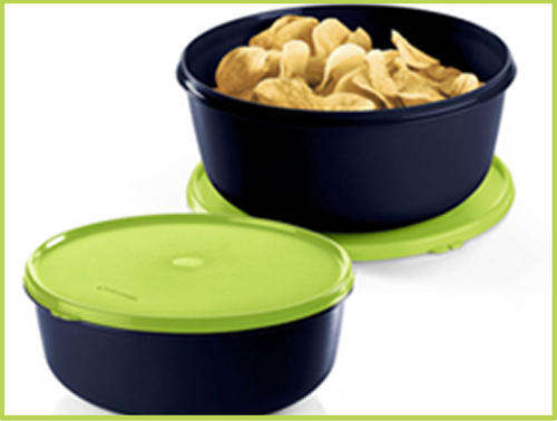 Tupperware modular bowl 4l large IN AQUA BLUE