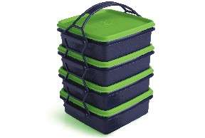 Tupperware Snack  Tower with handle (850ml x 4)