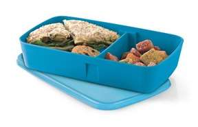 Tupperware cool divided lunch box