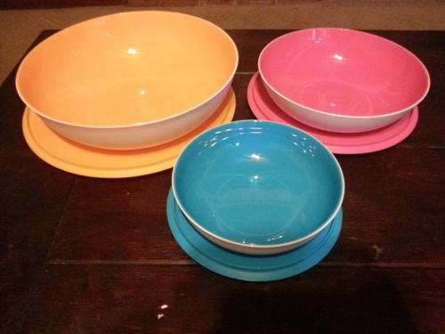 Tupperware Stunning Allegra Bowl PINK ONLY 1.5L
