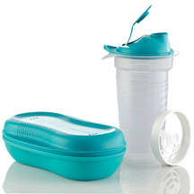 Tupperware microwave omelette maker 430ml & Quick Shake 500ml