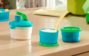 Tupperware  Baby Set (Formula dispenser & Snack cups(120ml x2)