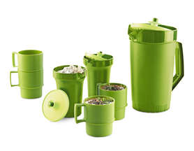Tupperware Serving Set Astro Pitcher (2L) and Top-It-Ups (400ml x 2)