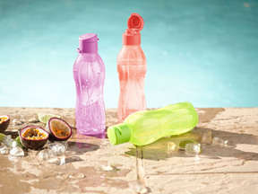 Tupperware Flip Top on-the-go Drinking Bottle Set!!! (500ml x 3)