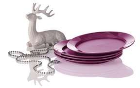 Tupperware Outdoor Dining Plates (4)