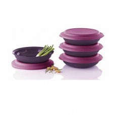 Tupperware favourite double plates ( 700ml x 2)