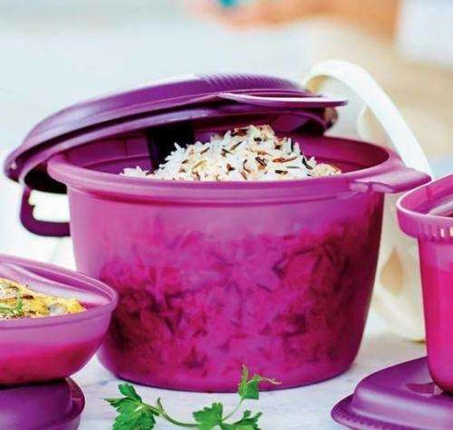 Tupperware Microwave Rice Maker  2L EMERALD GREEN
