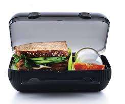 Tupperware On-the-Go Luncher BLACK, PURPLE OR MANGO