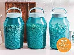 Tupperware Universal Jar 3L WITH CARRY HANDLE
