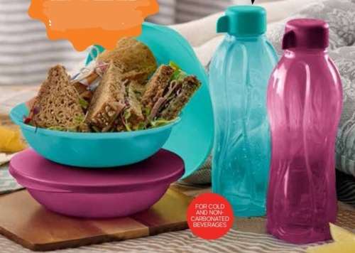 Tupperware Inspiration Bowls 400 ml x 2-purple, aqua or cool blue