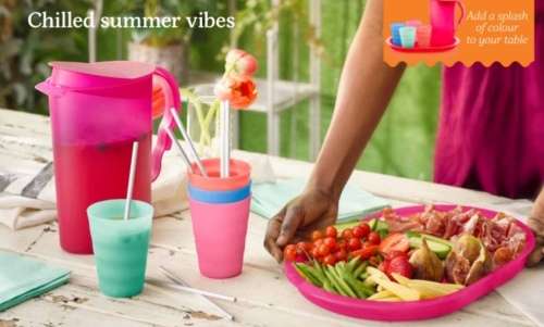 Tupperware  Expressions tumblers (300ml x 4)