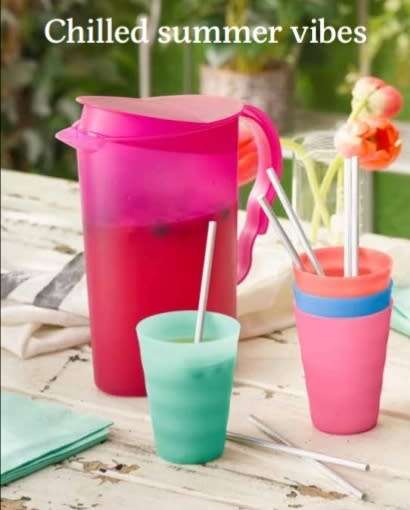 Tupperware  Expressions tumblers (300ml x 4)