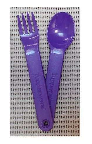 Tupperware Cutlery Spoon & Fork Set