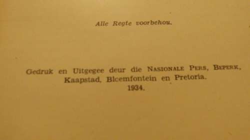 Grondvrugbaarheid  Dr L de V Malherbe = 1934  Sigh by Jan Christiaan Smuts Prime Minister