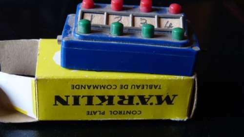Marklin Controle Plate