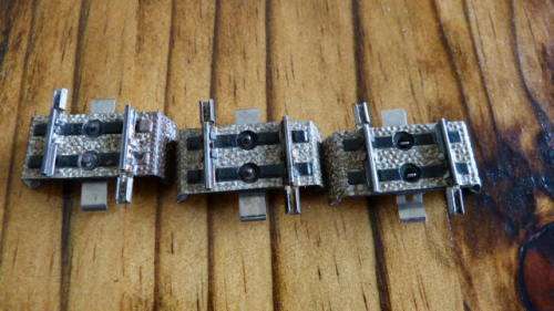 Marklin M tracks 3 x Makeup sections straight 10 mm  5210